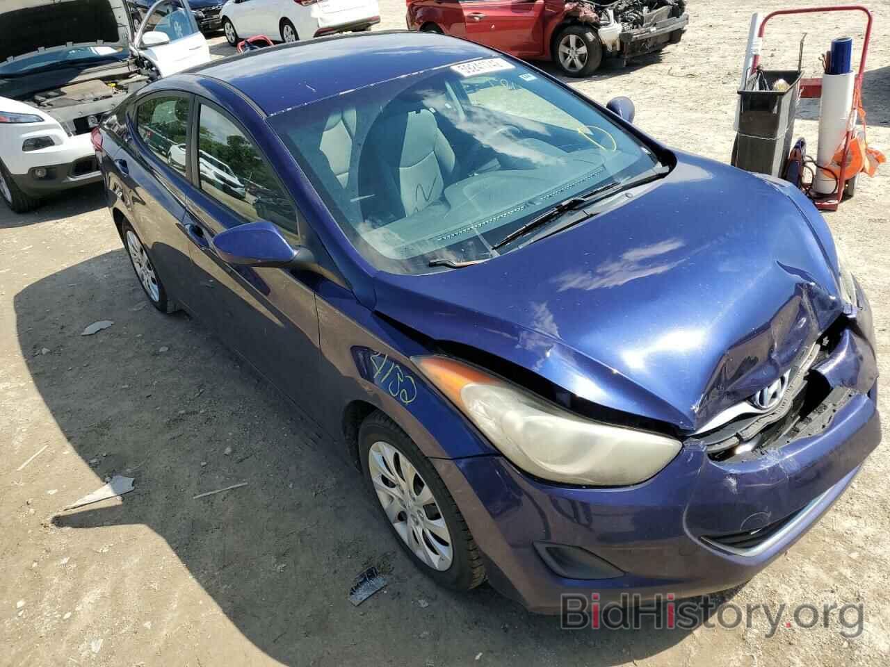 Photo 5NPDH4AE7BH036141 - HYUNDAI ELANTRA 2011