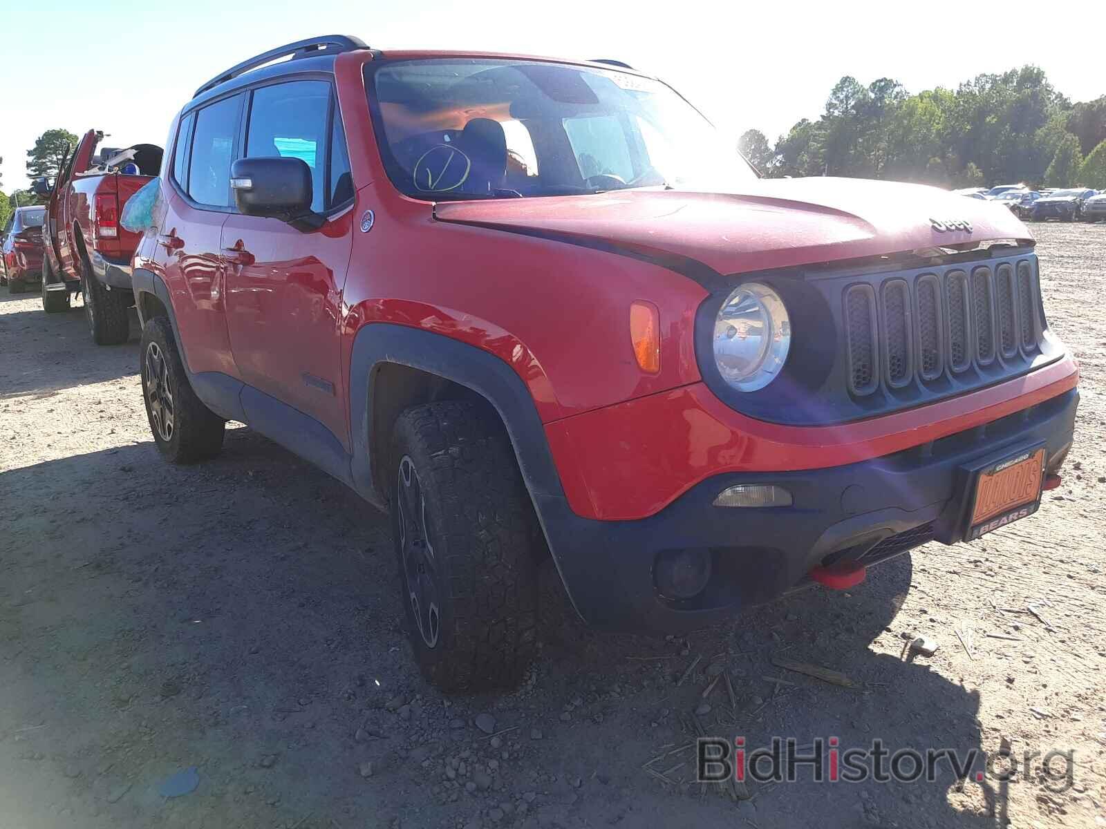 Фотография ZACCJBCTXGPE12524 - JEEP RENEGADE 2016