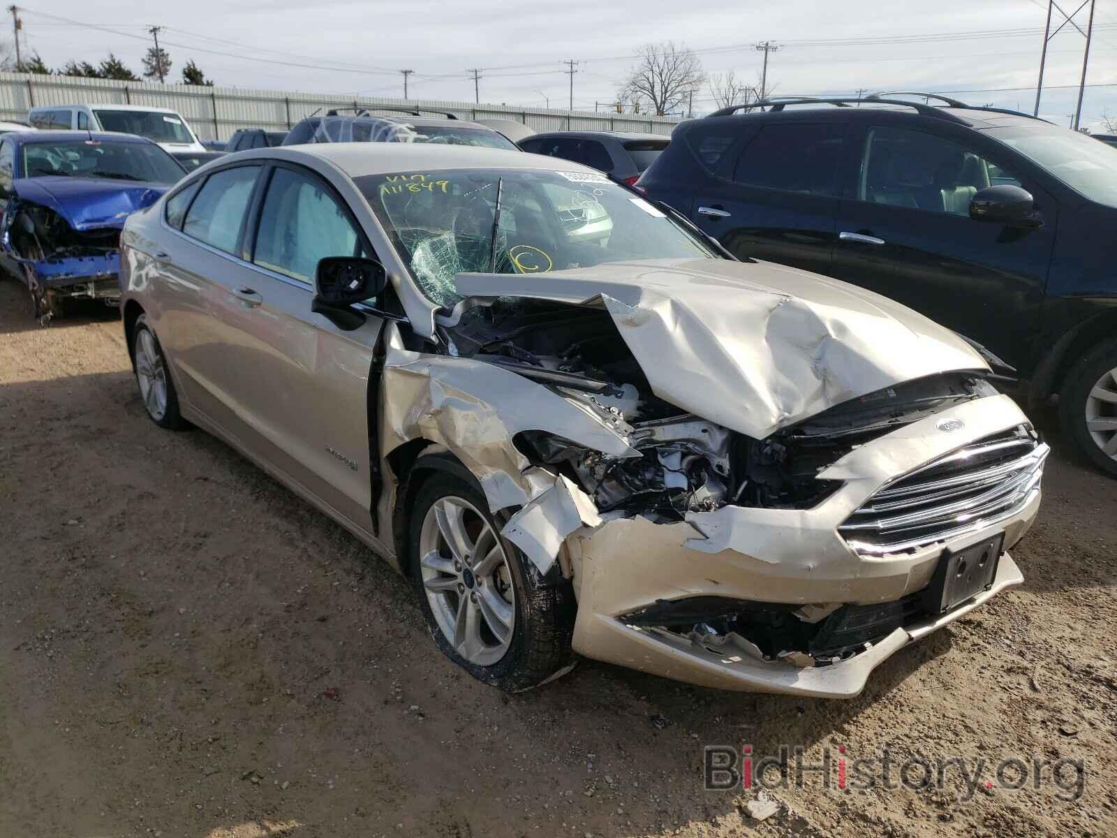 Фотография 3FA6P0LU7JR111849 - FORD FUSION 2018