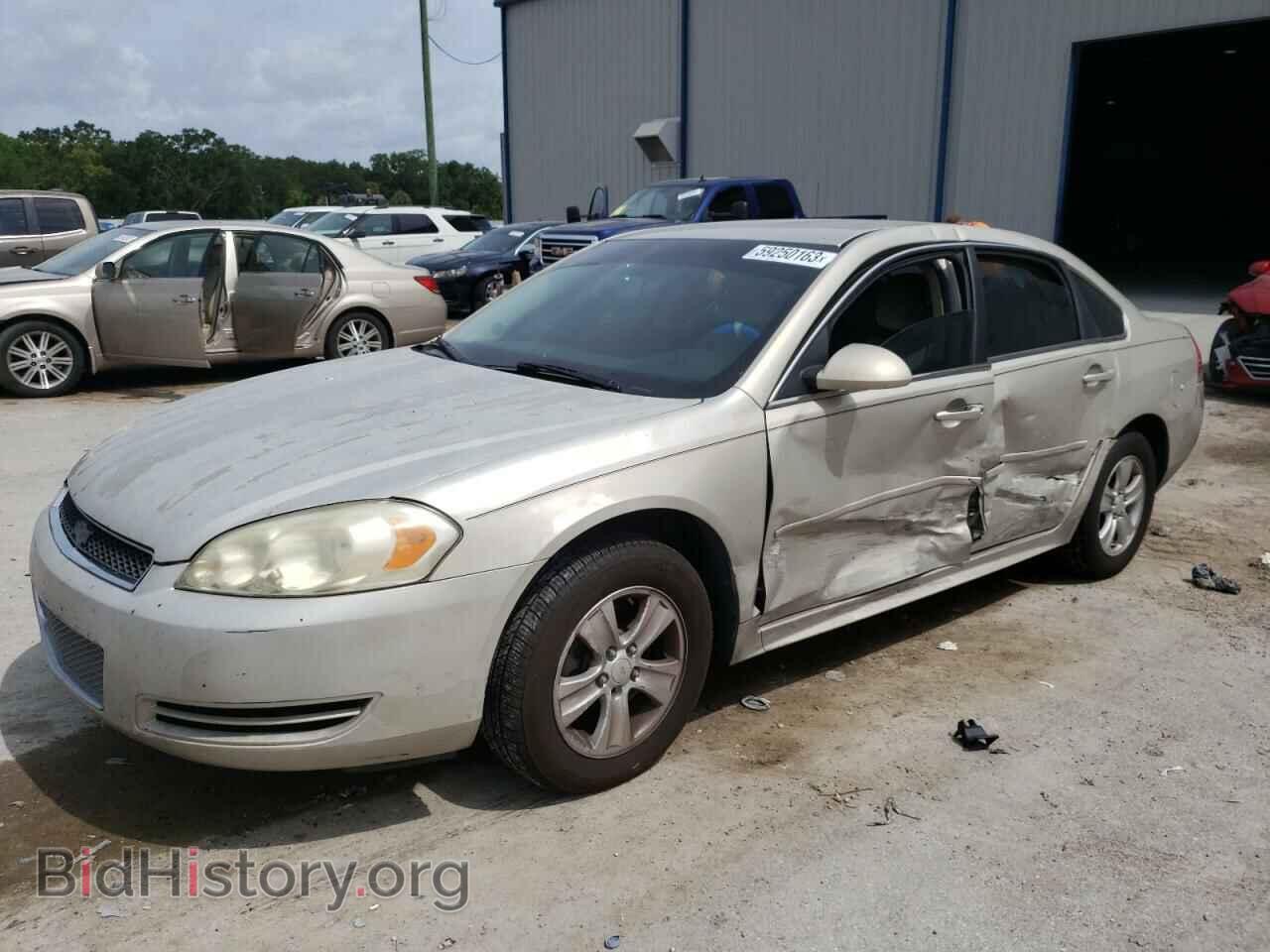 Photo 2G1WF5E39C1155107 - CHEVROLET IMPALA 2012