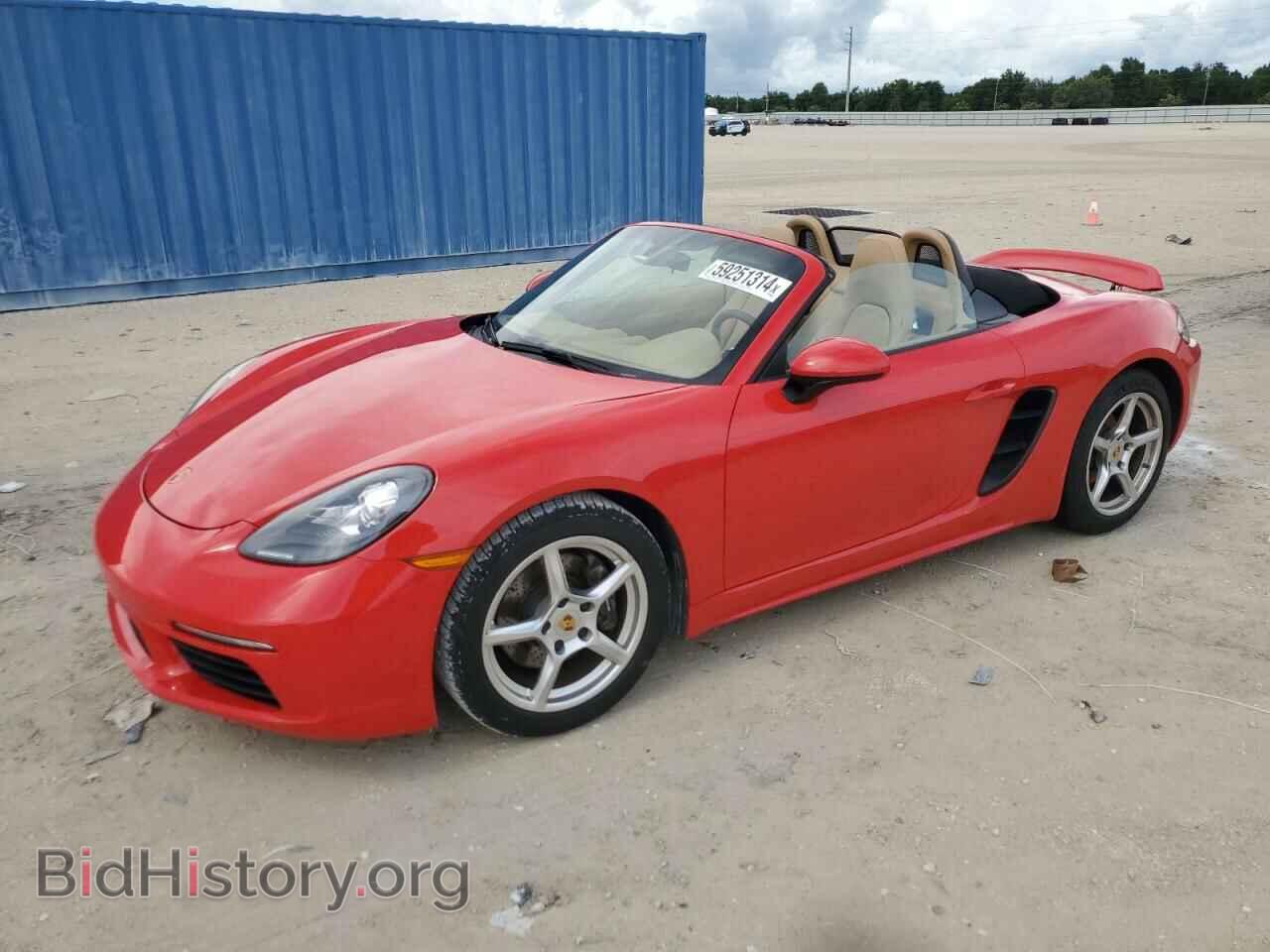 Photo WP0CA2A87HS220701 - PORSCHE BOXSTER 2017