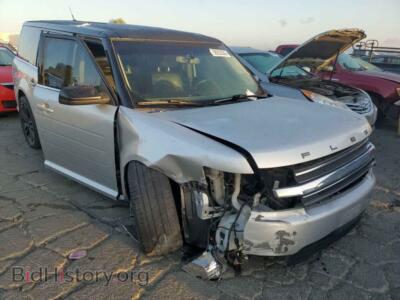 2014 Ford FLEX Flex SEL, silver — VIN 2FMGK5C83EBD23273, Copart