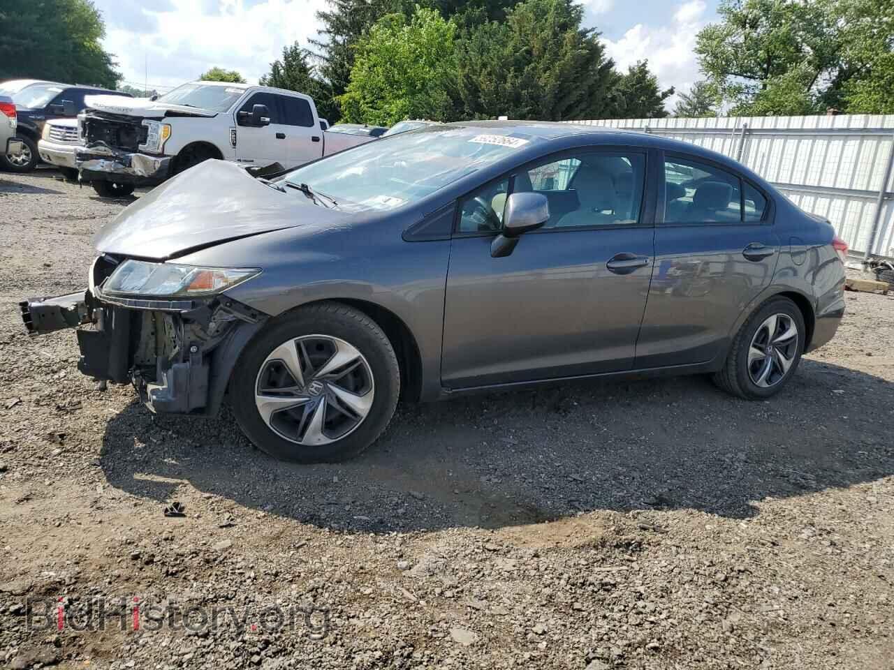 Фотография 2HGFB2F62DH533496 - HONDA CIVIC 2013