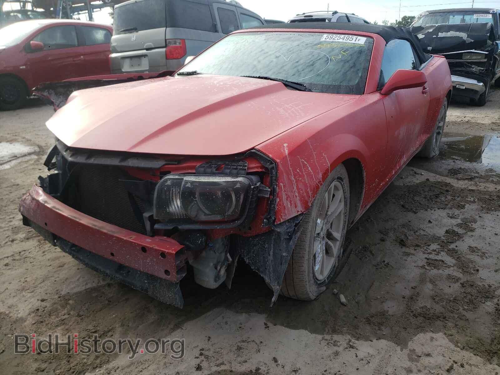 2011 CHEVROLET CAMARO - VIN: 2G1FB3DD7B9171378 - Фото 2