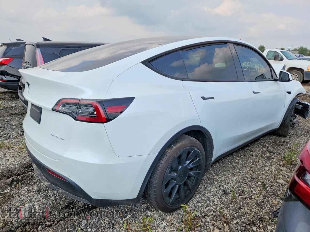 2022 TESLA MODEL Y - VIN: 7SAYGDEE9NF441065 - Фото 3