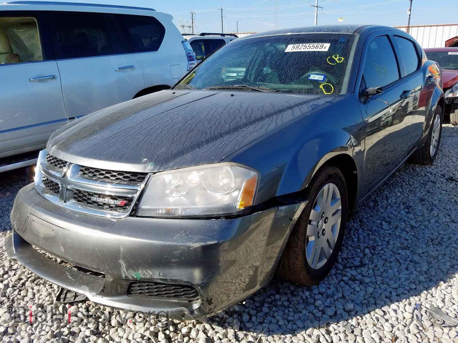 2013 DODGE AVENGER - VIN: 1C3CDZAB6DN753339 - Фото 2