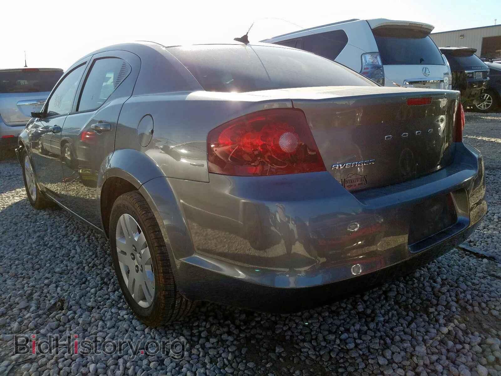 2013 DODGE AVENGER - VIN: 1C3CDZAB6DN753339 - Фото 3