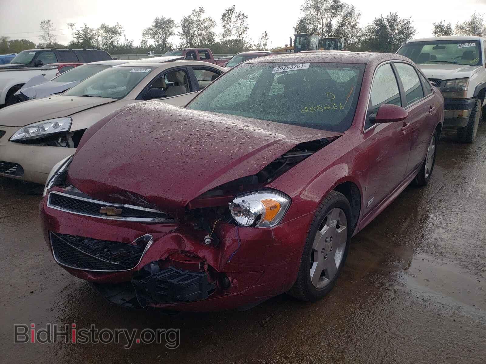 2009 CHEVROLET IMPALA - VIN: 2G1WD57C991288266 - Фото 2