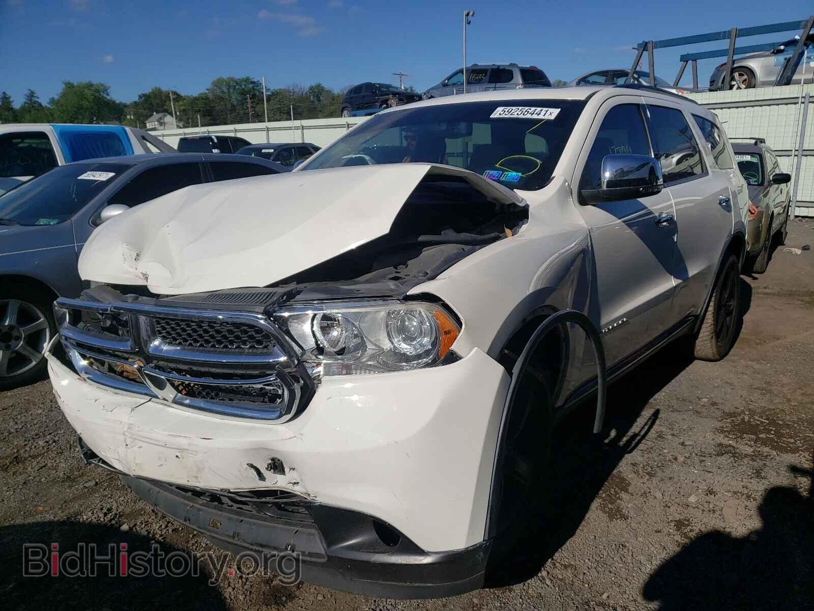 2012 DODGE DURANGO - VIN: 1C4RDJEG7CC197484 - Фото 2