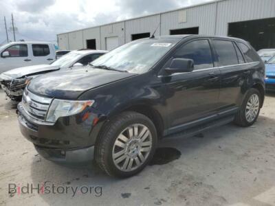 2008 Ford EDGE Limited, black — VIN 2FMDK39C98BA62092, Copart