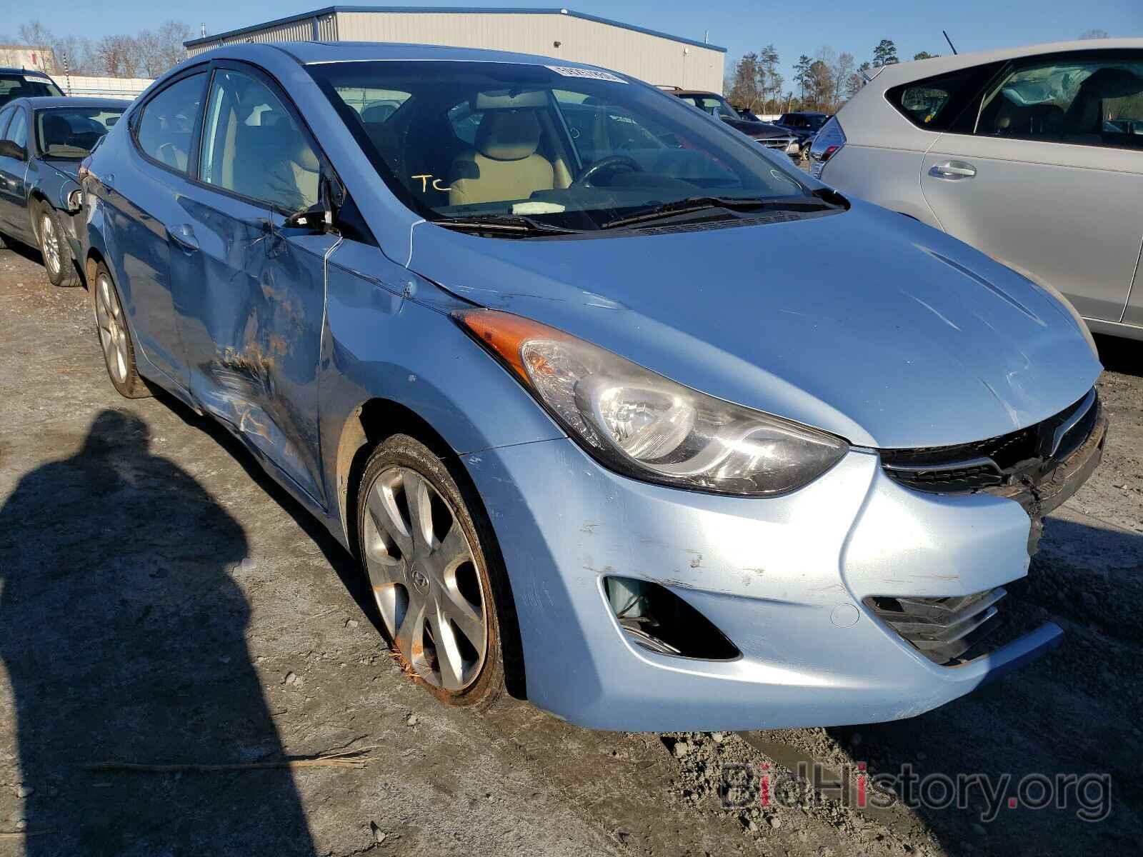 Photo KMHDH4AE0BU106614 - HYUNDAI ELANTRA 2011