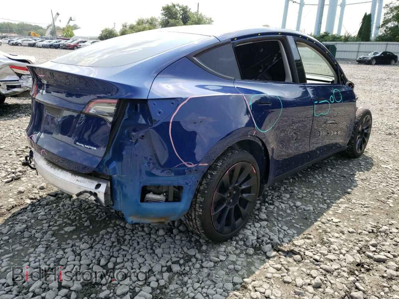 2021 TESLA MODEL Y - VIN: 5YJYGDEE4MF084891 - Photo 3