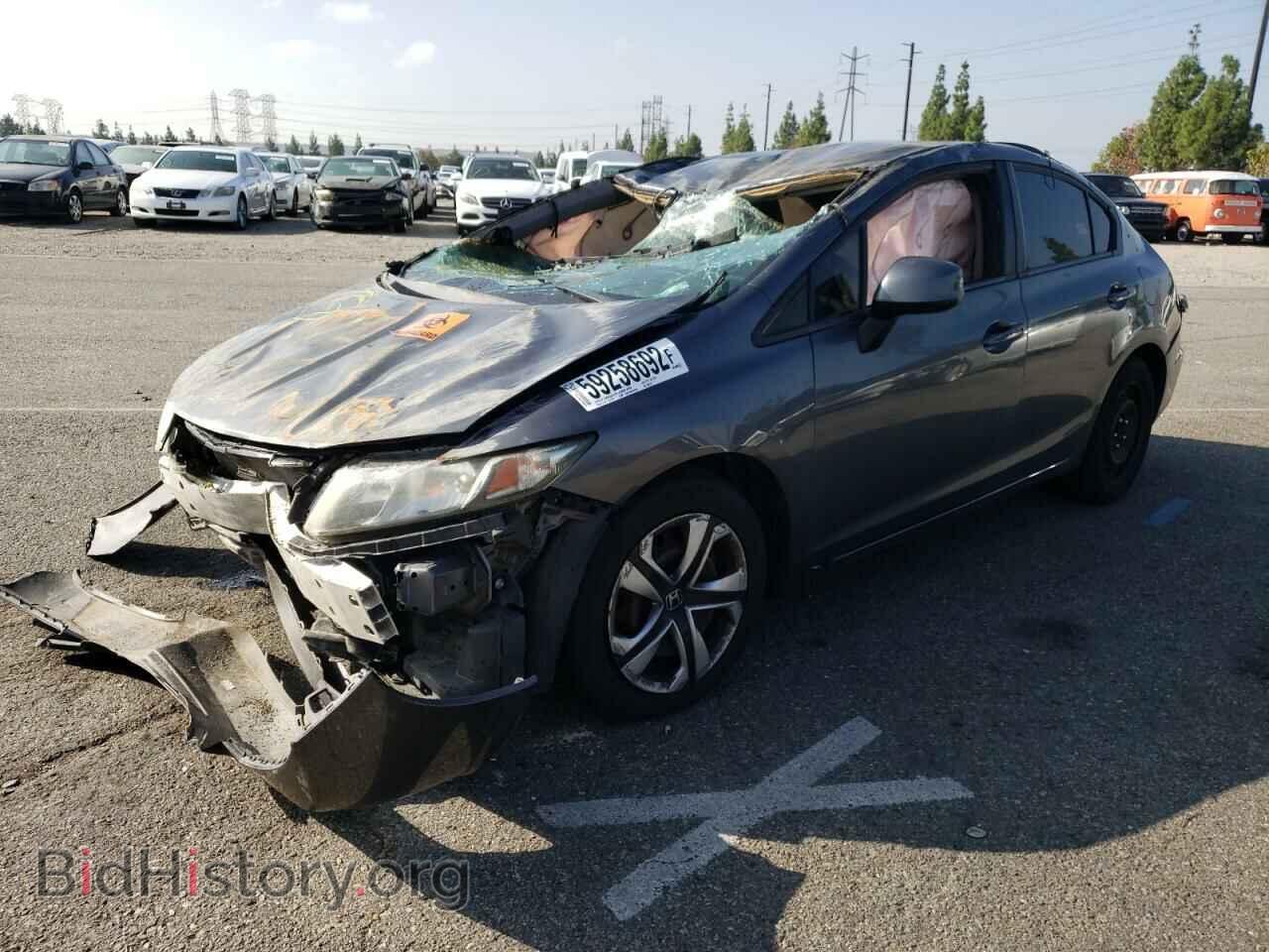 2013 HONDA CIVIC - VIN: 19XFB2F56DE250164 - Фото 2