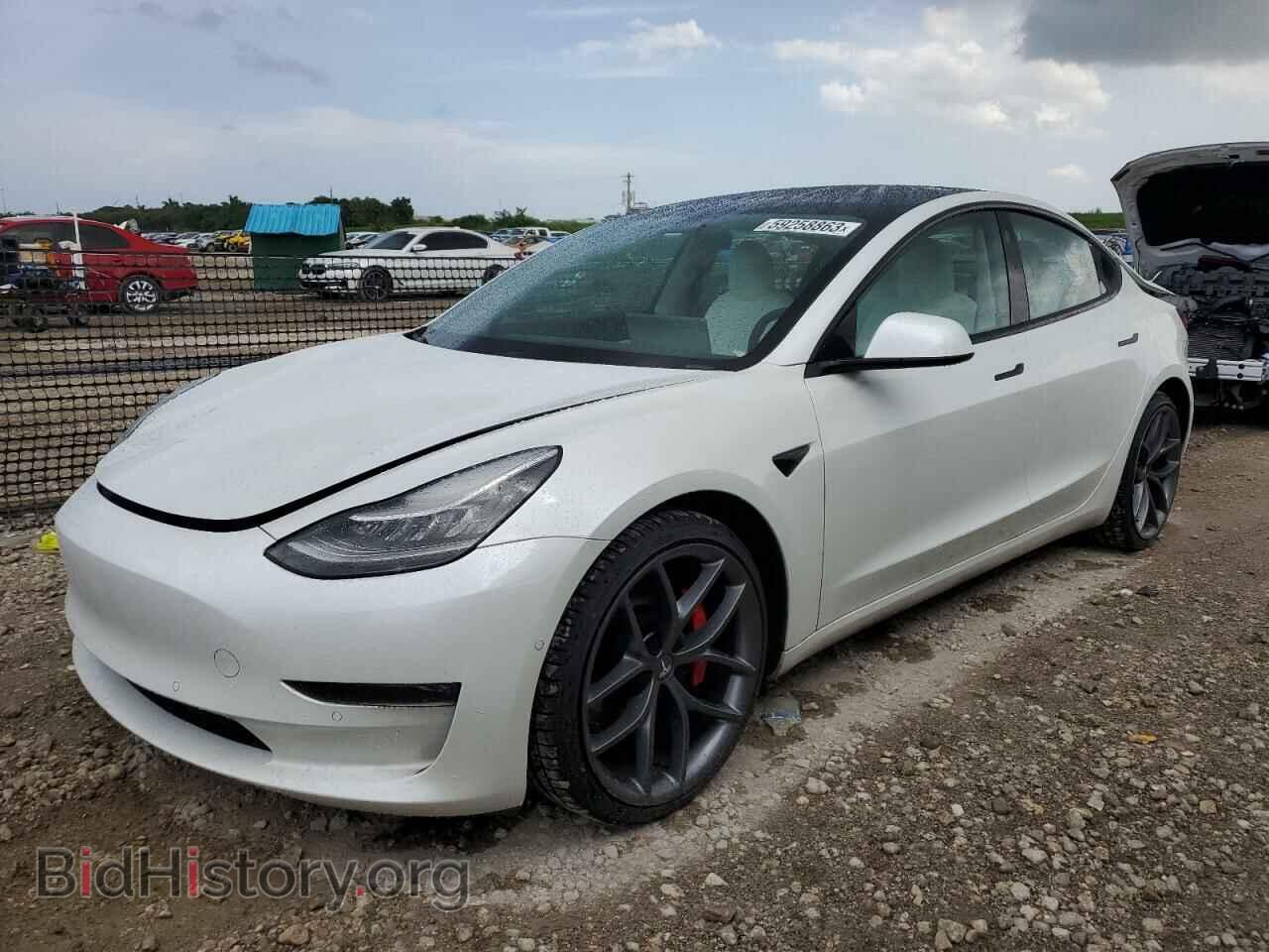 Photo 5YJ3E1EC5LF792059 - TESLA MODEL 3 2020