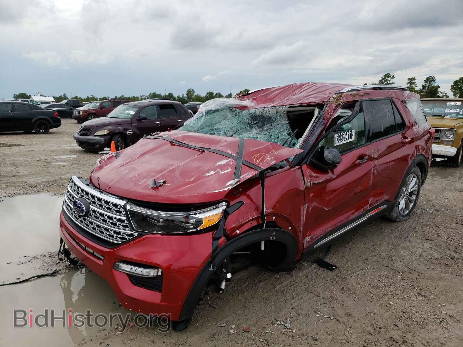 2021 FORD EXPLORER - VIN: 1FMSK7FHXMGB35861 - Photo 2