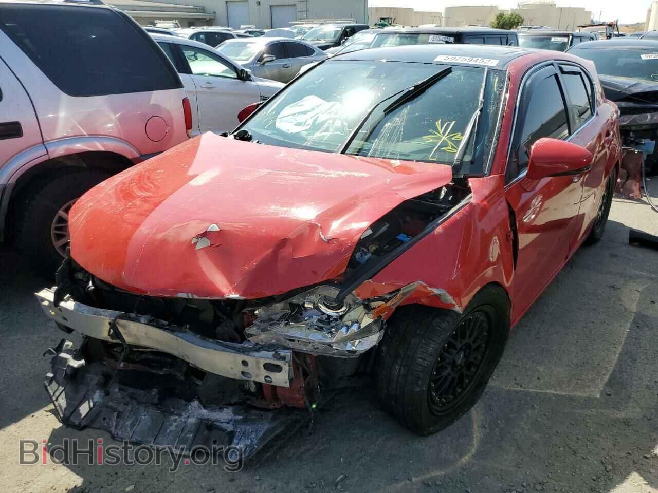 2014 LEXUS CT 200 - VIN: JTHKD5BH4E2192918 - Фото 2