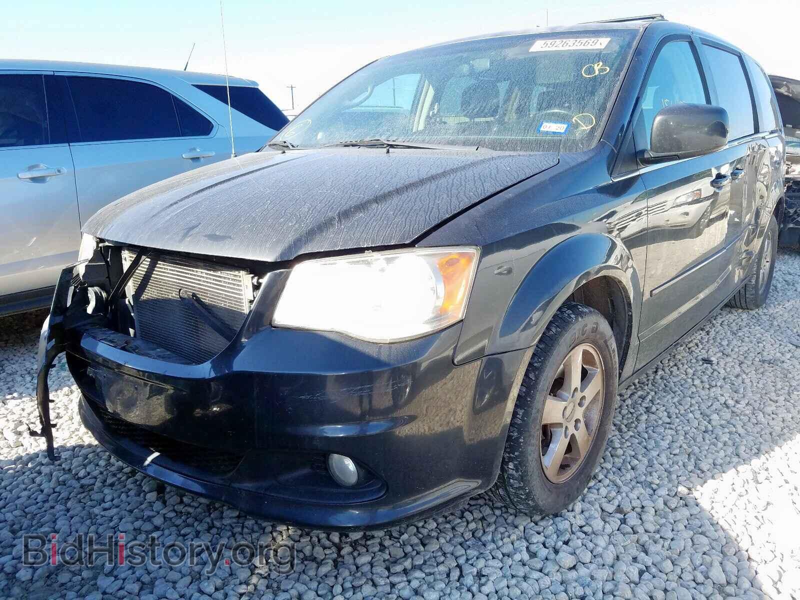 2011 DODGE CARAVAN - VIN: 2D4RN5DG6BR657149 - Фото 2
