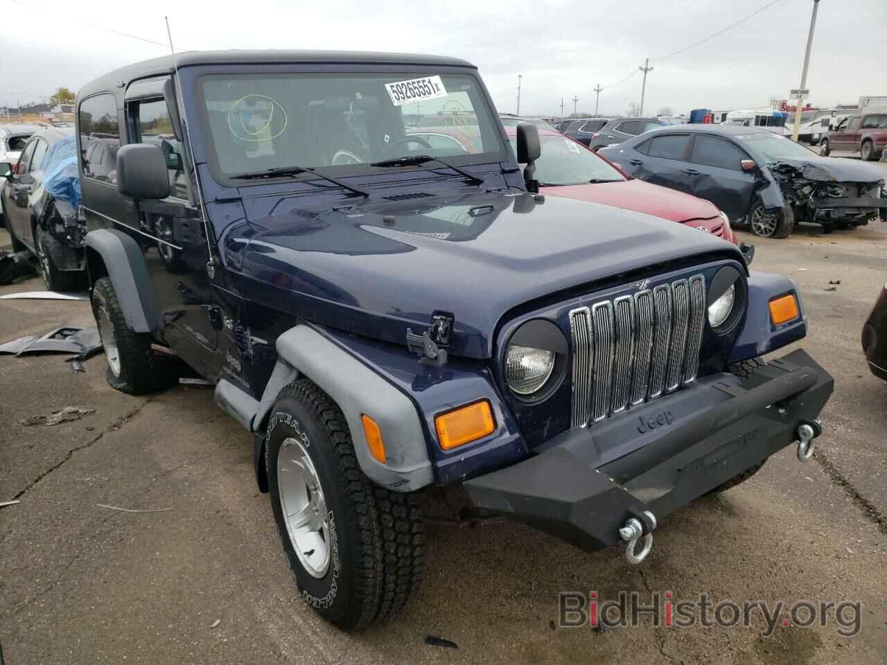 Photo 1J4FA44S76P729102 - JEEP WRANGLER 2006