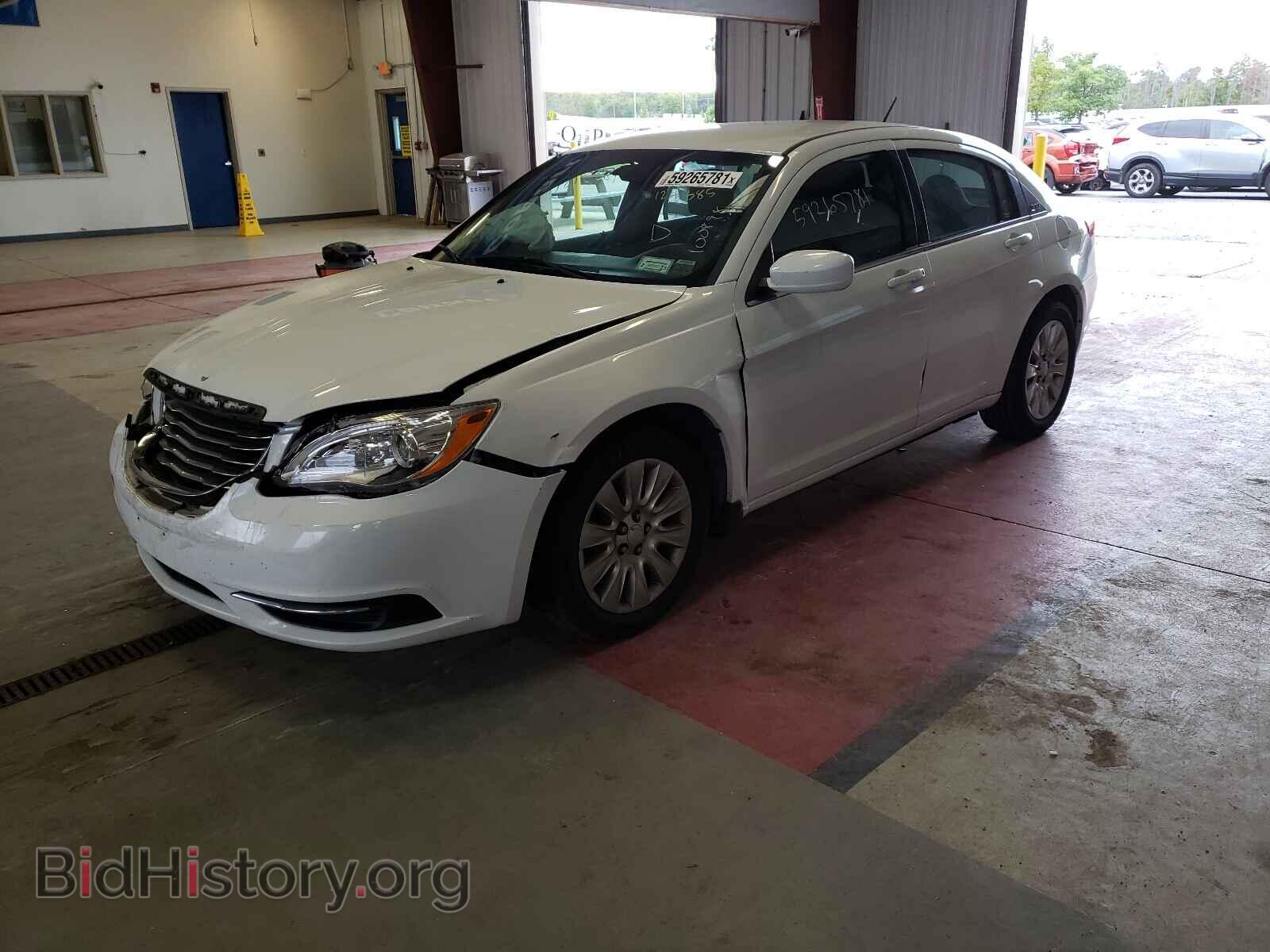 2014 CHRYSLER 200 - VIN: 1C3CCBAB8EN124385 - Фото 2