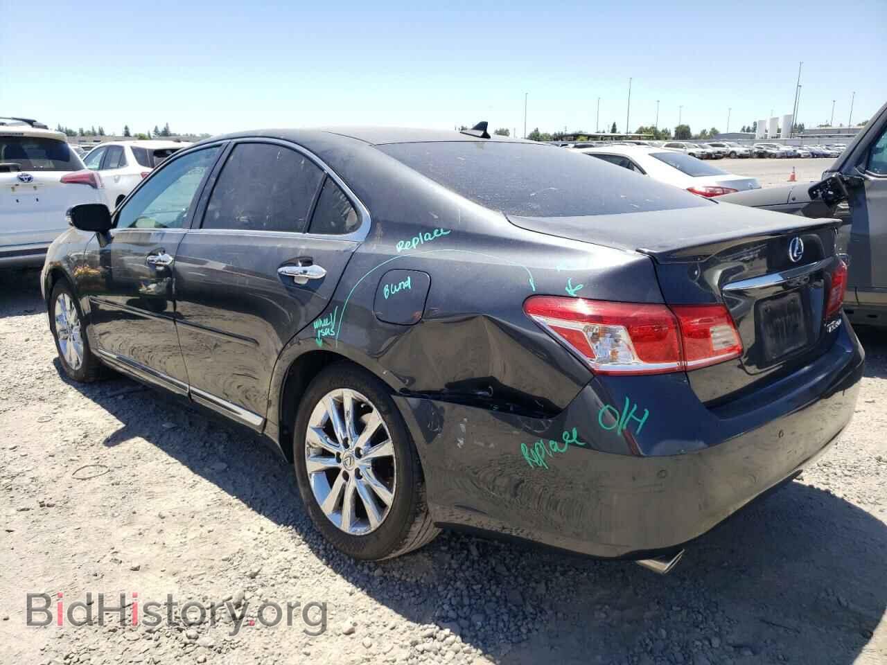 2011 LEXUS ES350 - VIN: JTHBK1EG1B2467027 - Фото 2