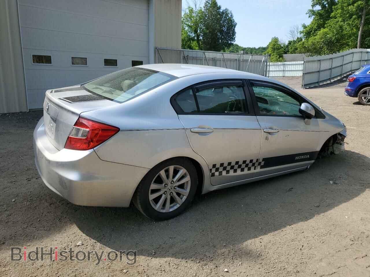 2012 HONDA CIVIC - VIN: 2HGFB2F95CH595337 - Фото 3