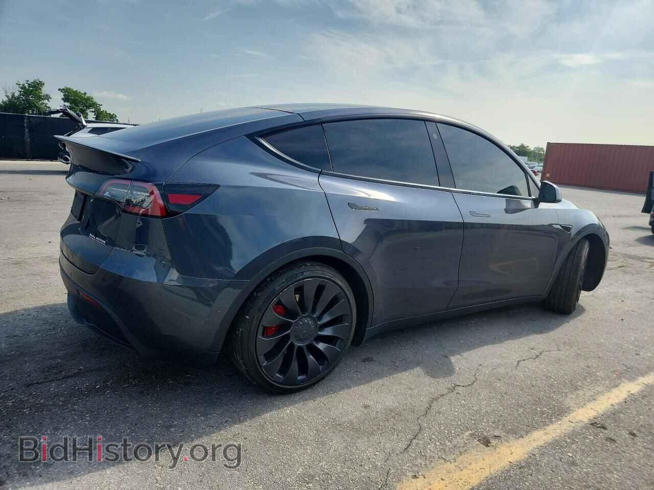 2022 TESLA MODEL Y - VIN: 7SAYGDEFXNF380611 - Фото 3