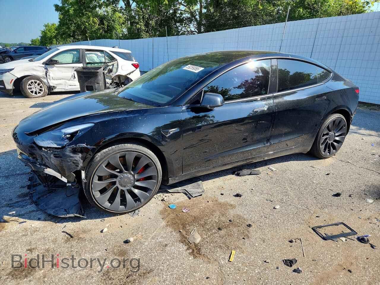 Photo 5YJ3E1EC2PF579639 - TESLA MODEL 3 2023