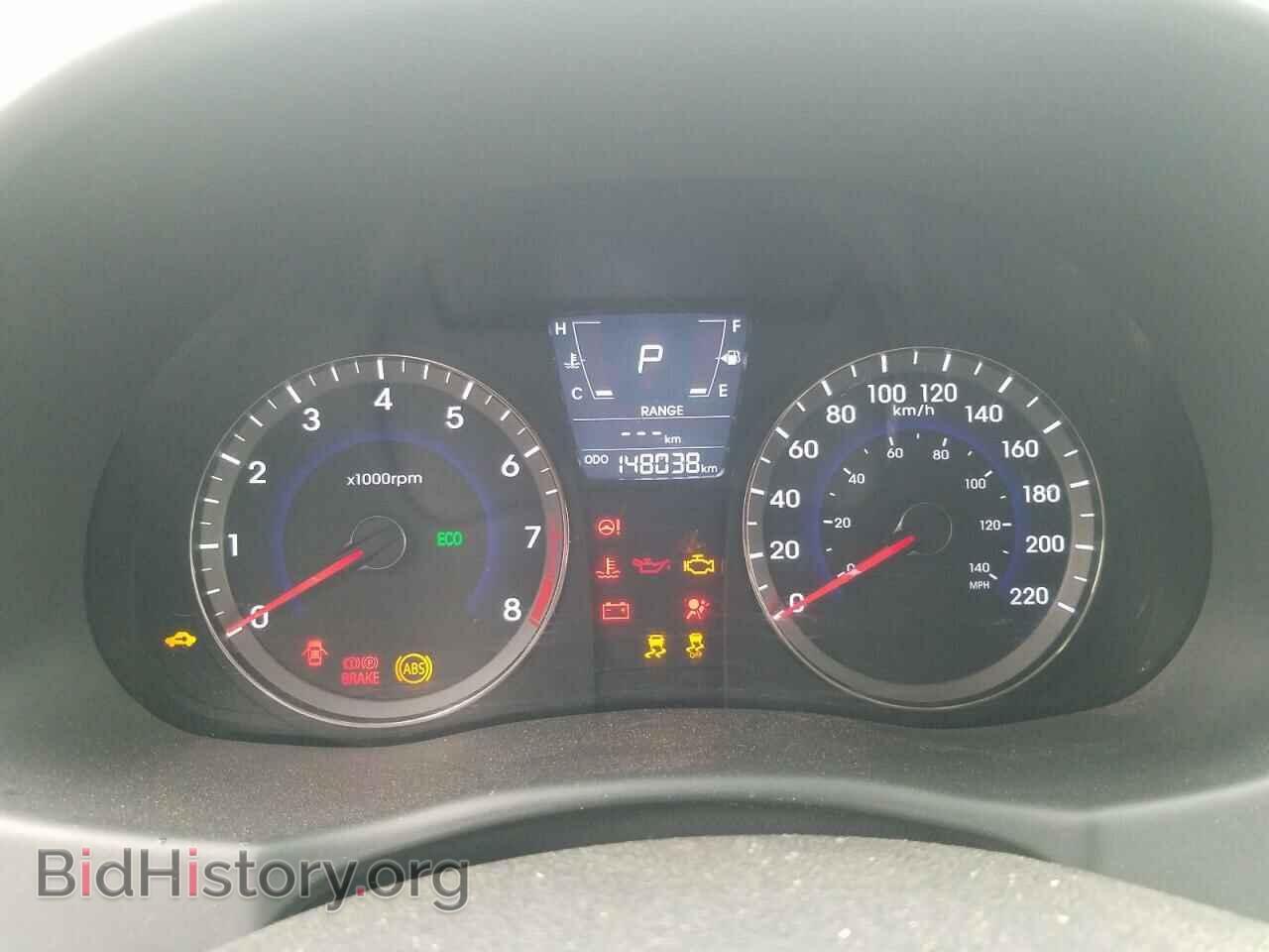 2014 HYUNDAI ACCENT - VIN: KMHCT4AE6EU678057 - Фото 9