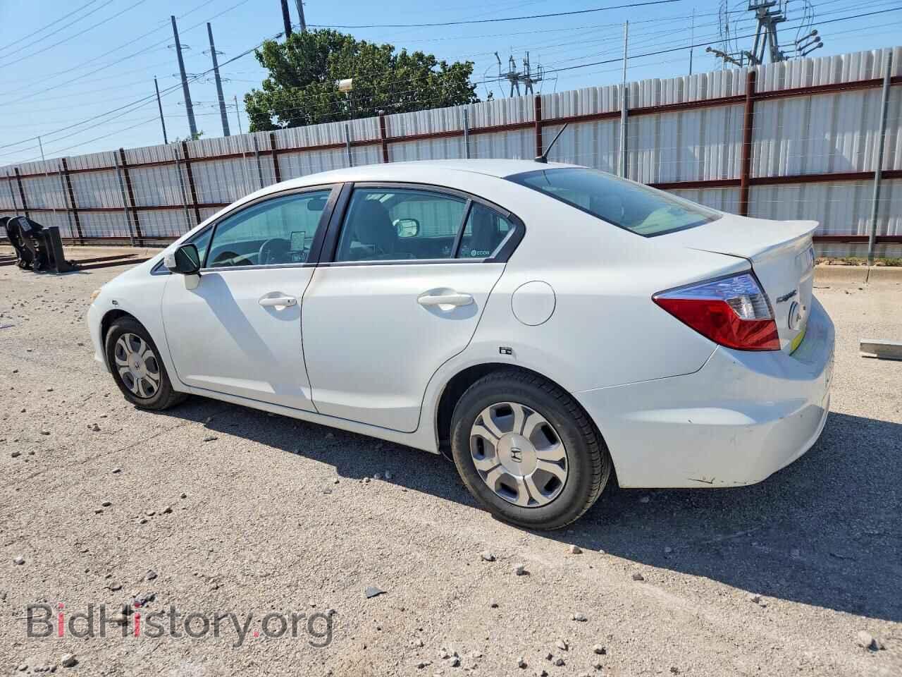 2012 HONDA CIVIC - VIN: JHMFB4F21CS000844 - Фото 2