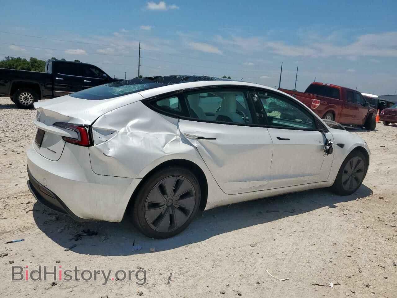 2024 TESLA MODEL 3 - VIN: 5YJ3E1EB4RF798337 - Фото 3
