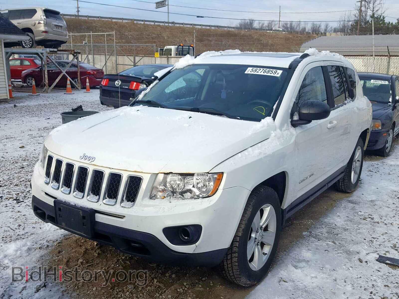 2012 JEEP COMPASS LA - VIN: 1C4NJDEB2CD572608 - Фото 2