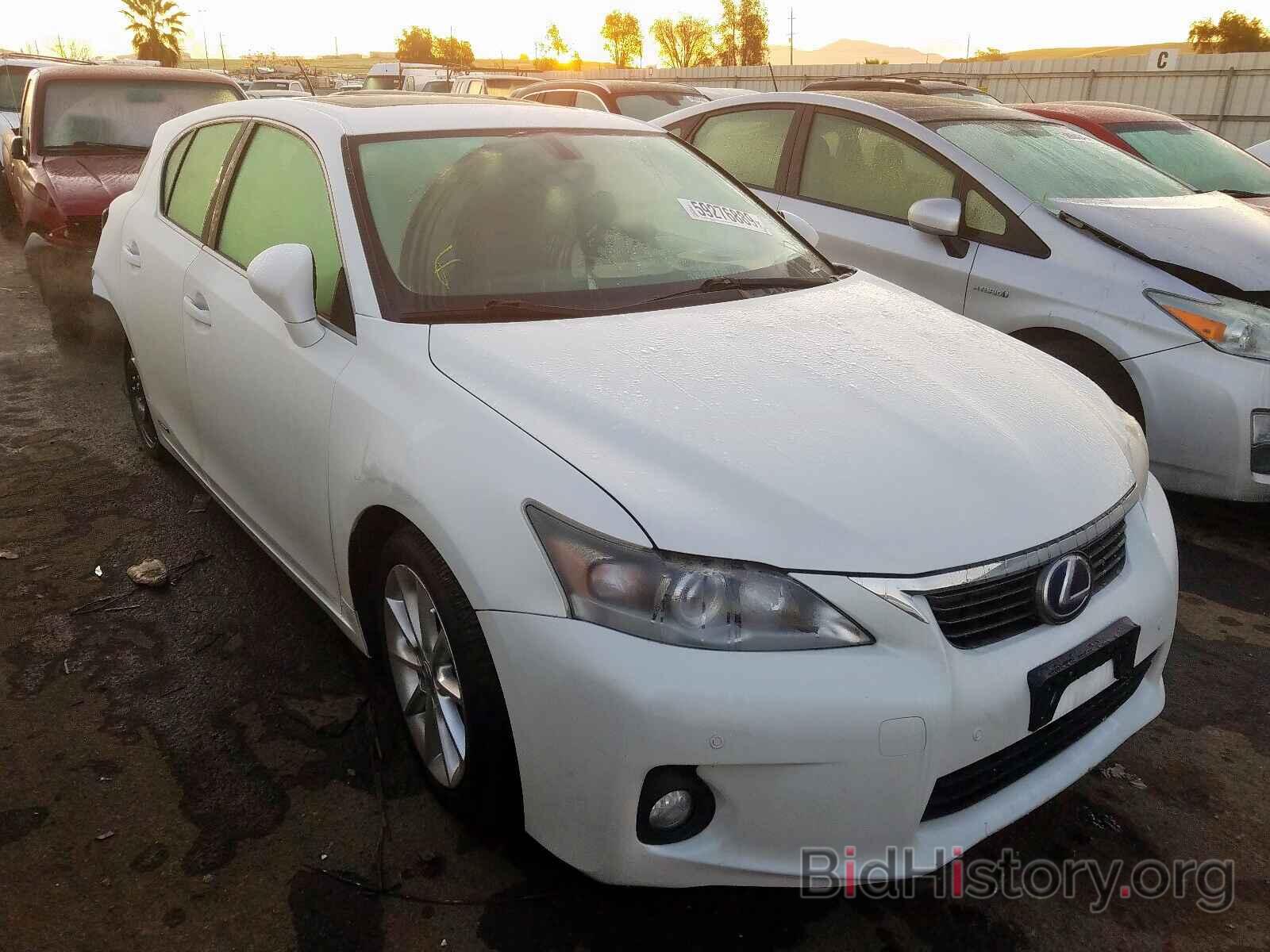 Фотография JTHKD5BH7D2131402 - LEXUS CT 200 2013