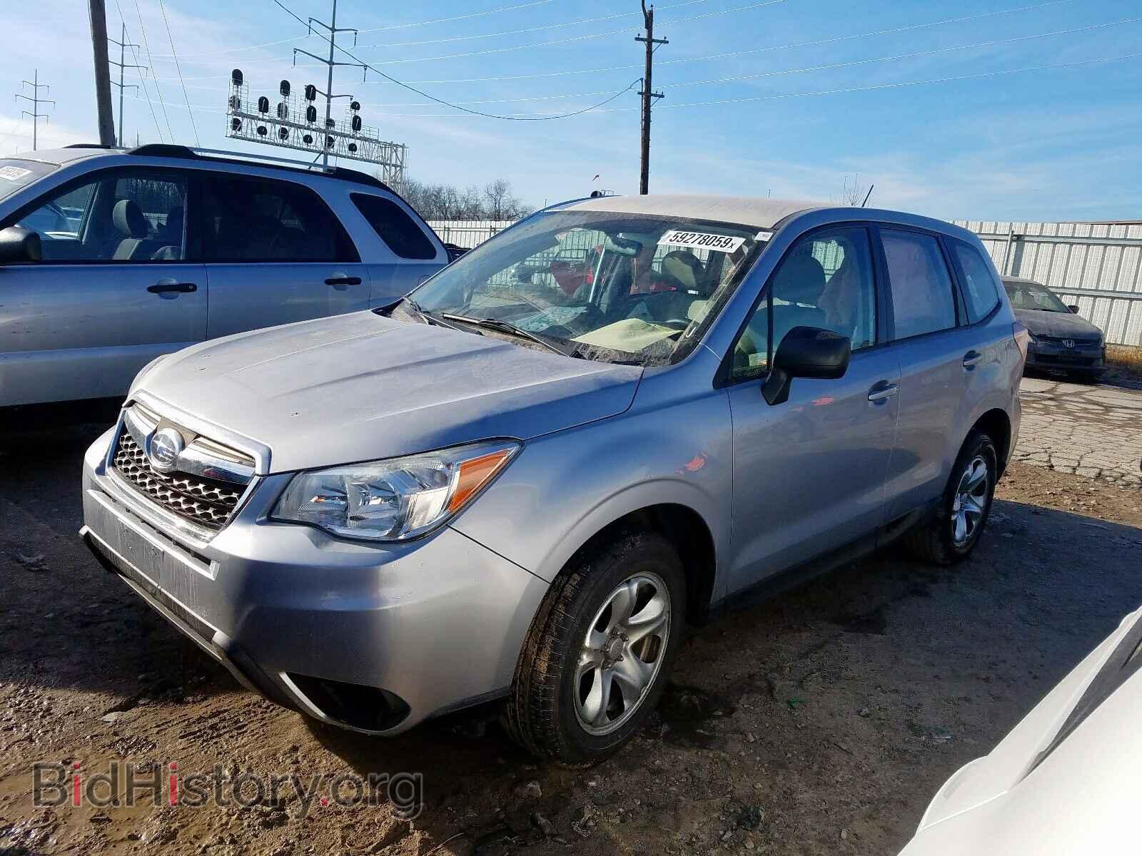 2014 SUBARU FORESTER - VIN: JF2SJAAC5EH405298 - Фото 2