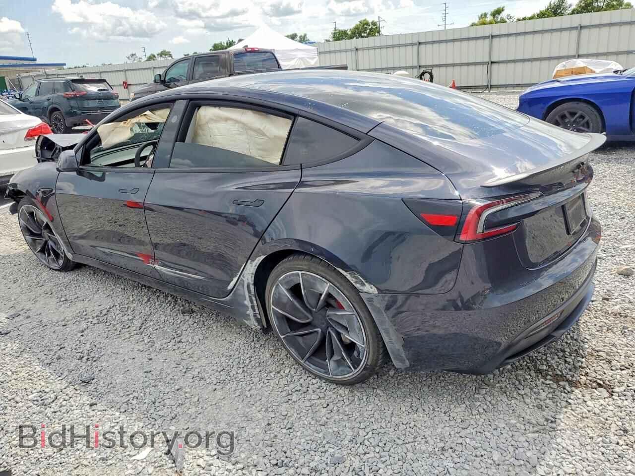 2024 TESLA MODEL 3 - VIN: 5YJ3E1ET3RF842367 - Photo 2