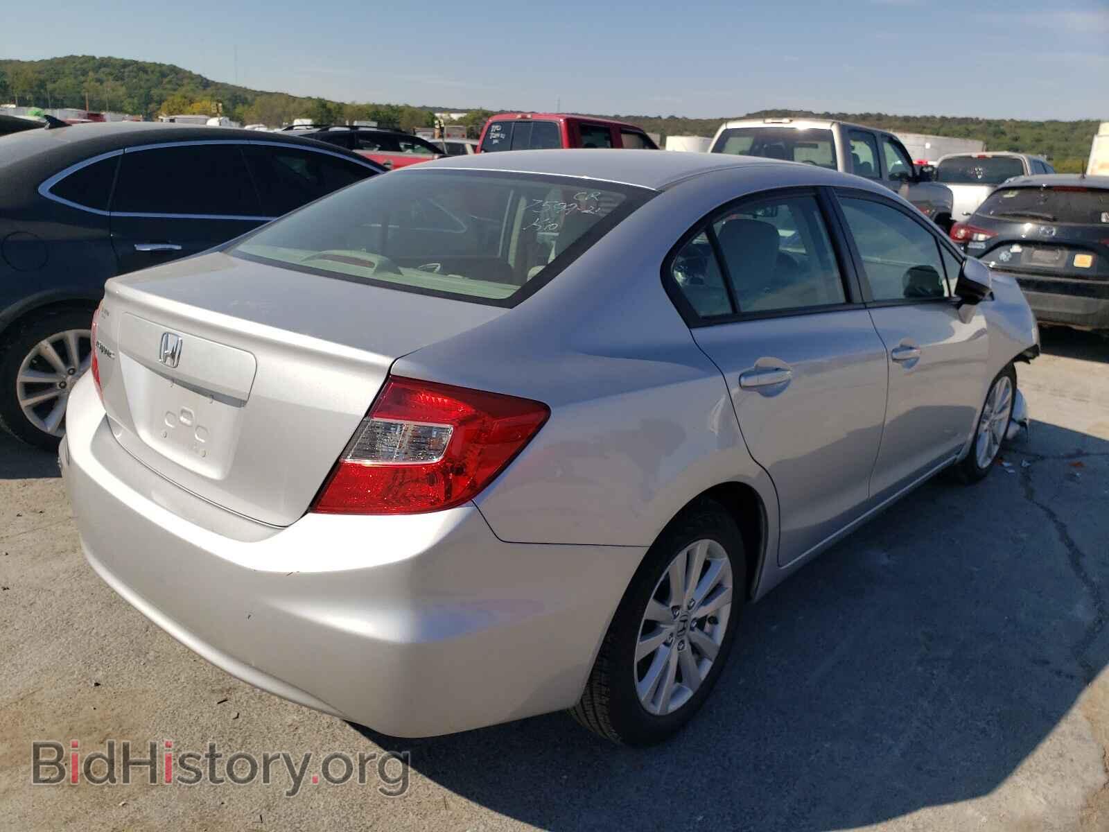 2012 HONDA CIVIC - VIN: 2HGFB2F82CH523132 - Фото 4