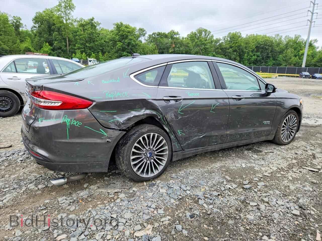2017 FORD FUSION - VIN: 3FA6P0PU7HR321016 - Фото 3