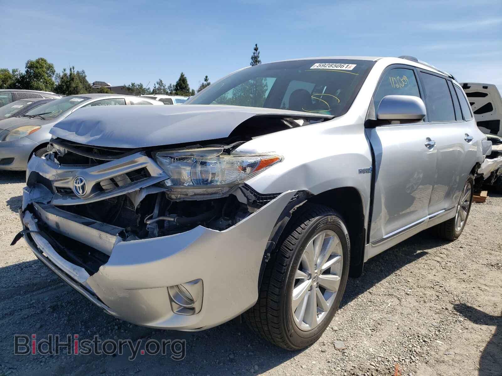 2012 TOYOTA HIGHLANDER - VIN: JTEDC3EH0C2008807 - Фото 2