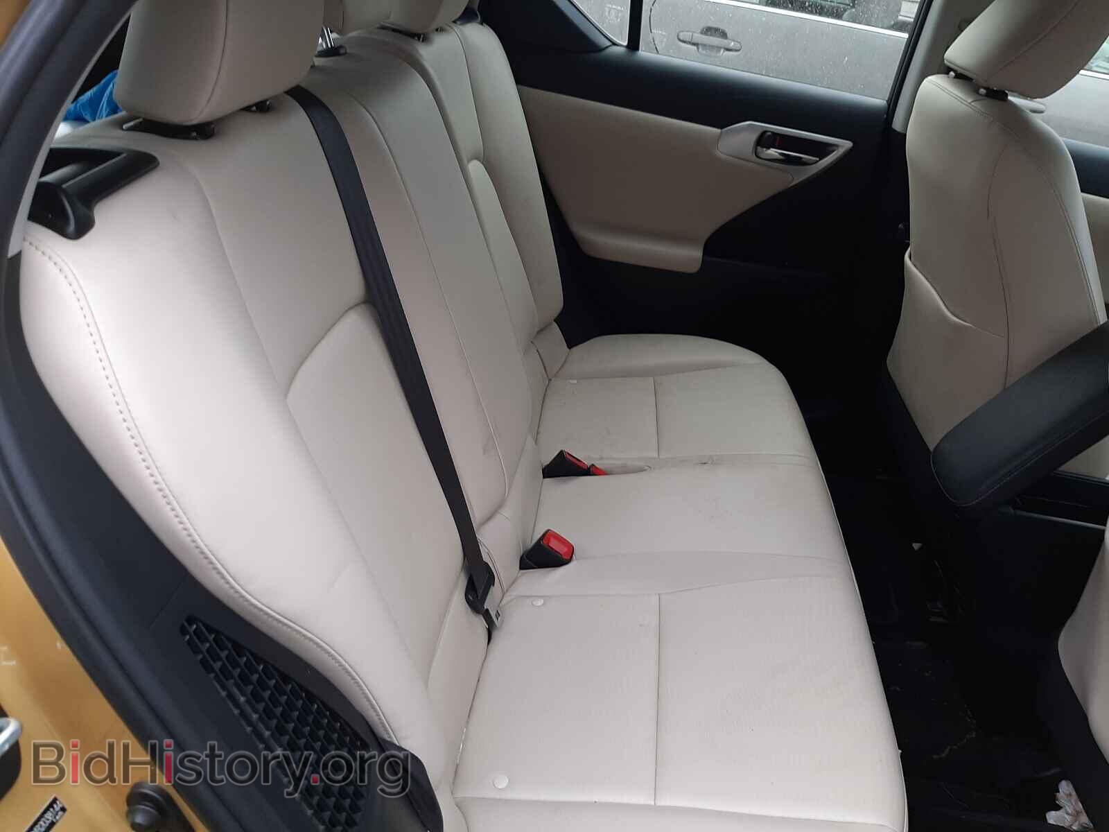 2011 LEXUS CT 200 - VIN: JTHKD5BHXB2038144 - Фото 6
