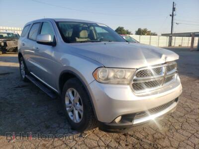 2011 Dodge DURANGO Durango EX, silver — VIN 1D4RE2GG3BC616173, Copart