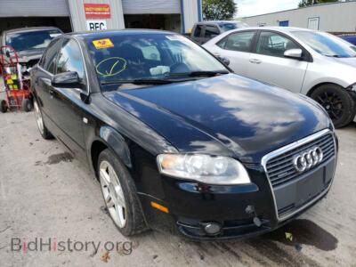 2006 Audi A4 A4 2.0T QU, черный — VIN WAUDF78EX6A135169, Copart