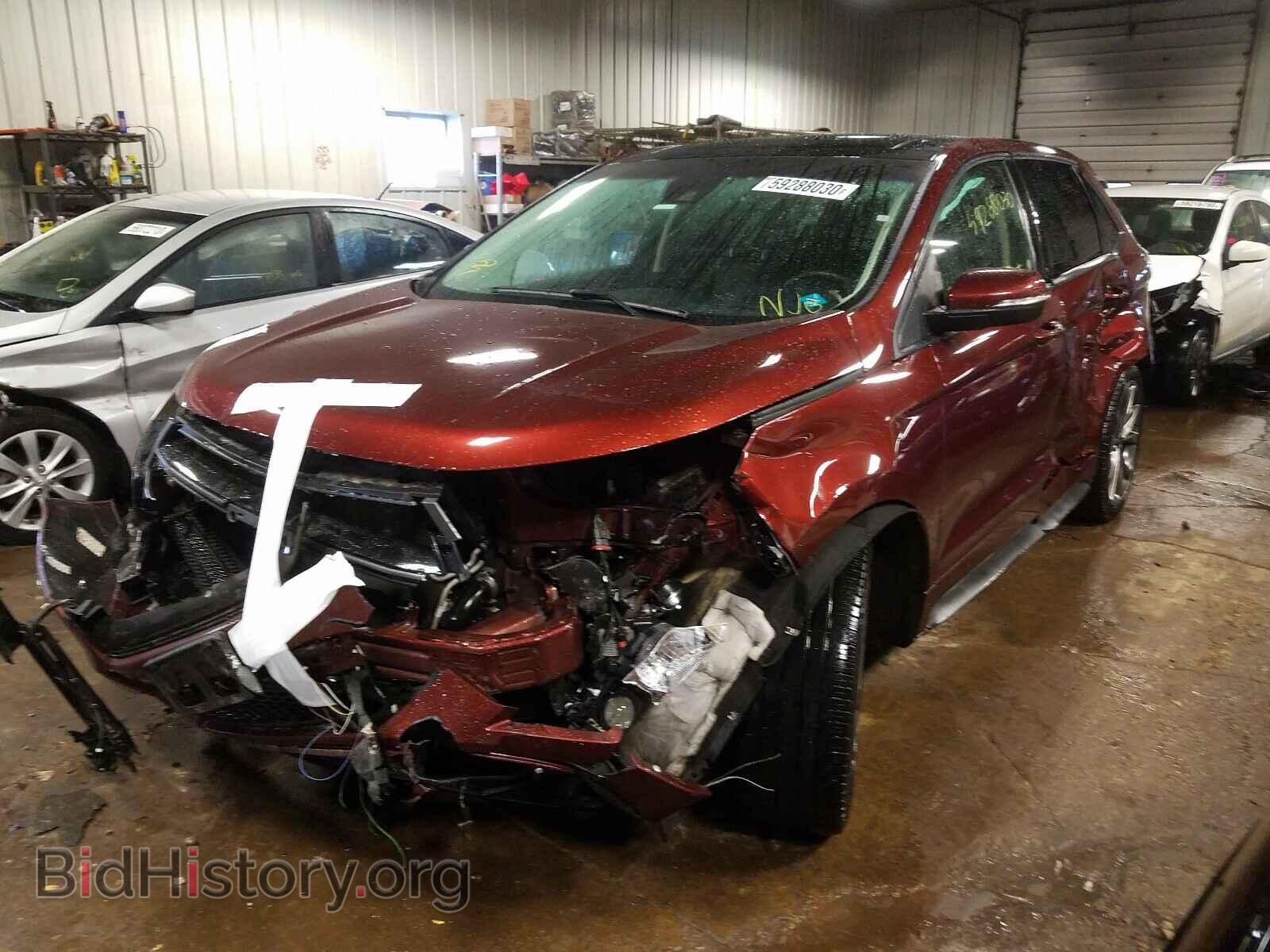 2016 FORD EDGE - VIN: 2FMPK4AP8GBB17681 - Фото 2