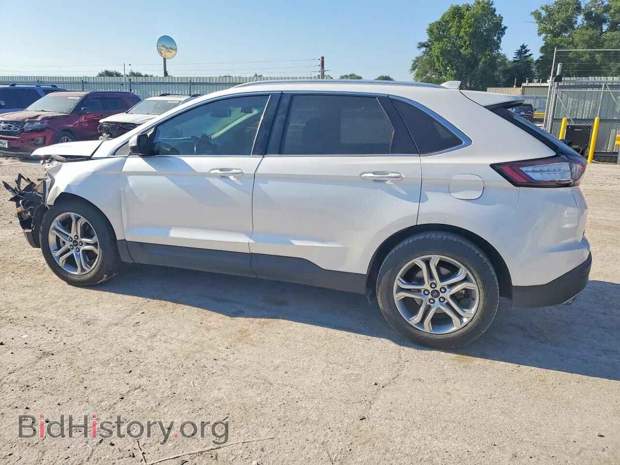 2015 FORD EDGE - VIN: 2FMTK3K86FBC39163 - Фото 2