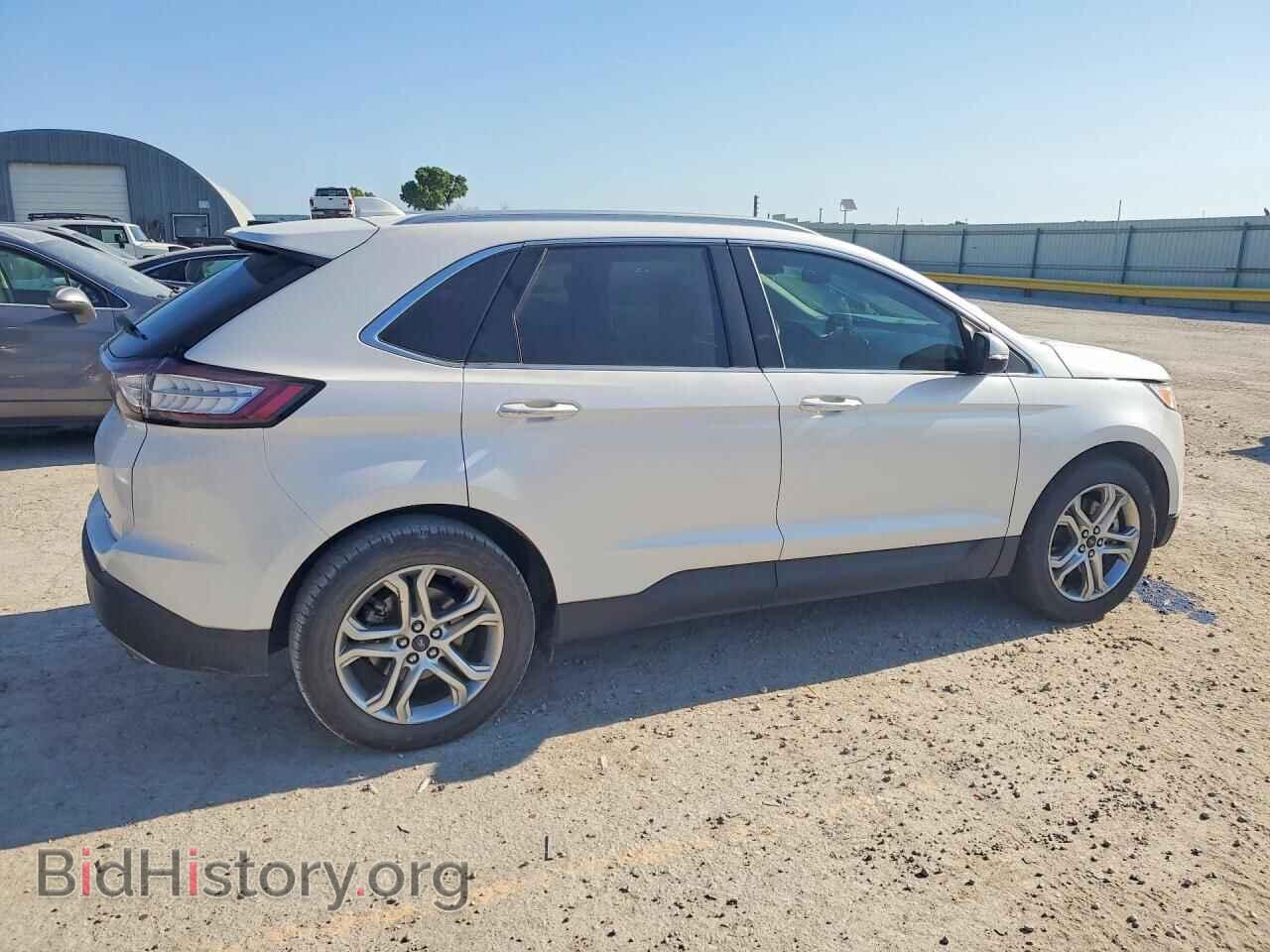 2015 FORD EDGE - VIN: 2FMTK3K86FBC39163 - Фото 3