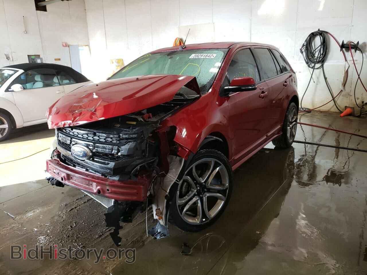 2014 FORD EDGE - VIN: 2FMDK4AK5EBB04925 - Фото 2
