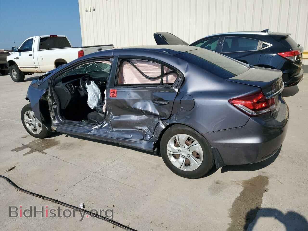 2014 HONDA CIVIC - VIN: 2HGFB2F55EH521366 - Фото 2