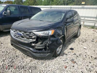 2021 Ford EDGE Edge SE, черный — VIN 2FMPK3G99MBA24411, Copart