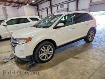 2013 Ford EDGE SEL, white — VIN 2FMDK4JC1DBC80295, Copart