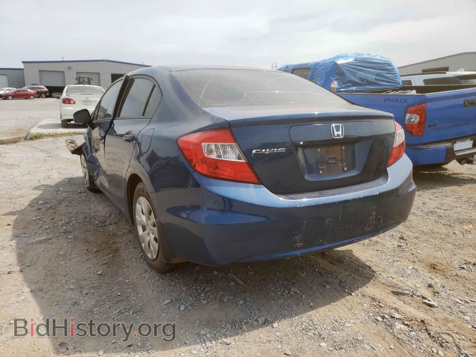 2012 HONDA CIVIC - VIN: 19XFB2F53CE083244 - Фото 3