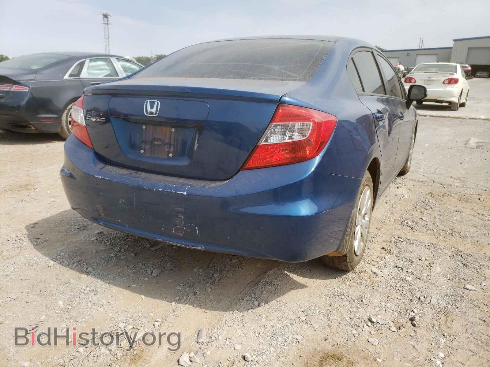 2012 HONDA CIVIC - VIN: 19XFB2F53CE083244 - Фото 4