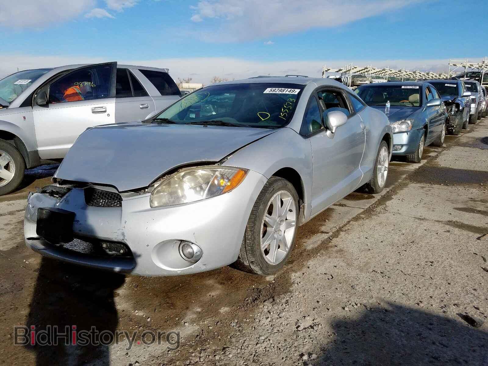 2006 MITSUBISHI ECLIPSE - VIN: 4A3AK34T86E014676 - Photo 2